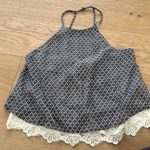 Halter crop top